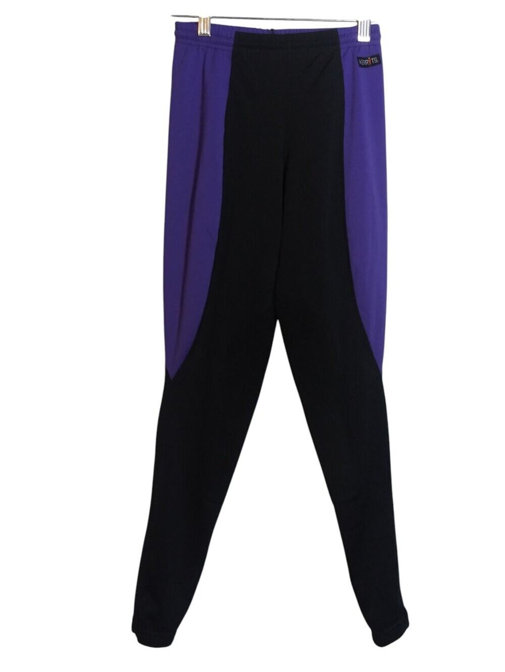 KERRITS Flow Rise Knee Patch Performance Riding Equestrian Tights Girls Size S